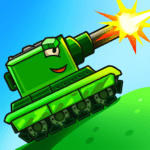 Tank battle Tanks War 2D Mod Apk Unlimited Money 6.7.1