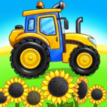 Tractor car kids farm games Mod Apk Unlimited Money 0.0.4